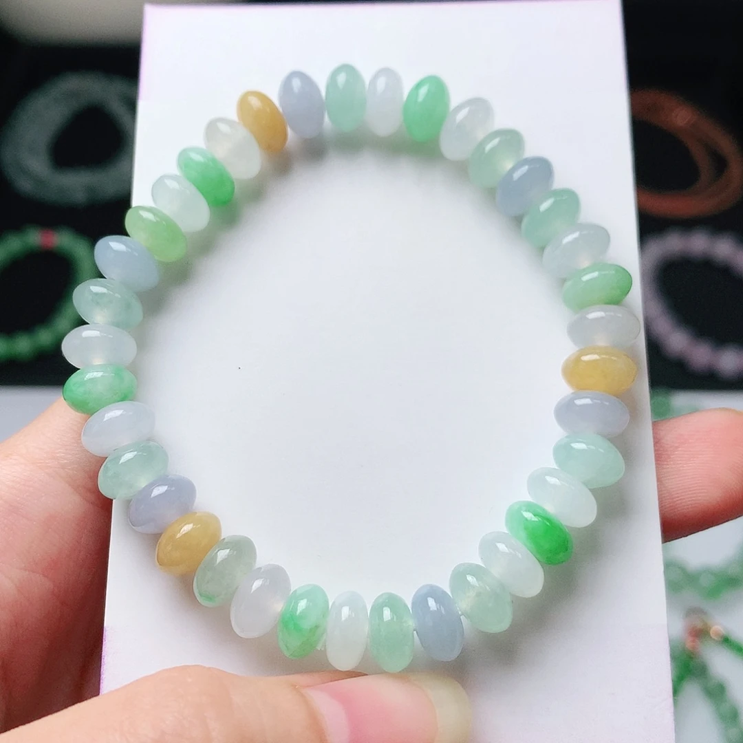 翡翠未镶嵌手链翡翠