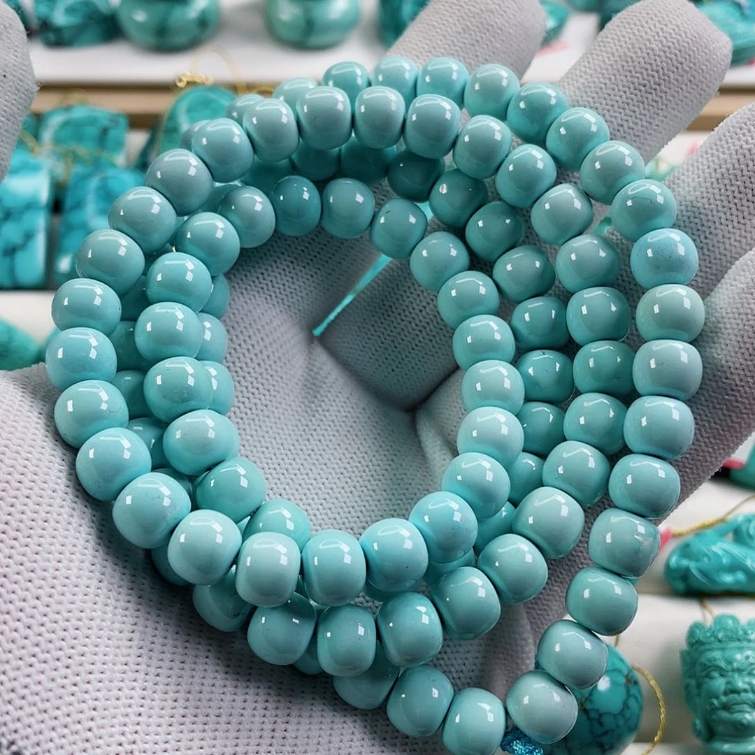 绿松石车挂未镶嵌华*