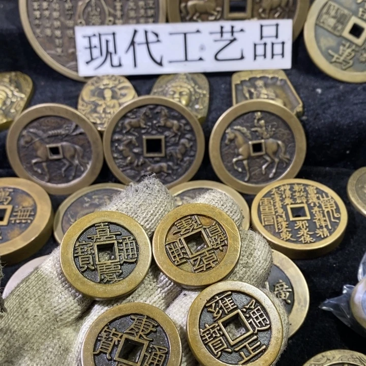 风***动铜翻砂铸造现代工艺品
