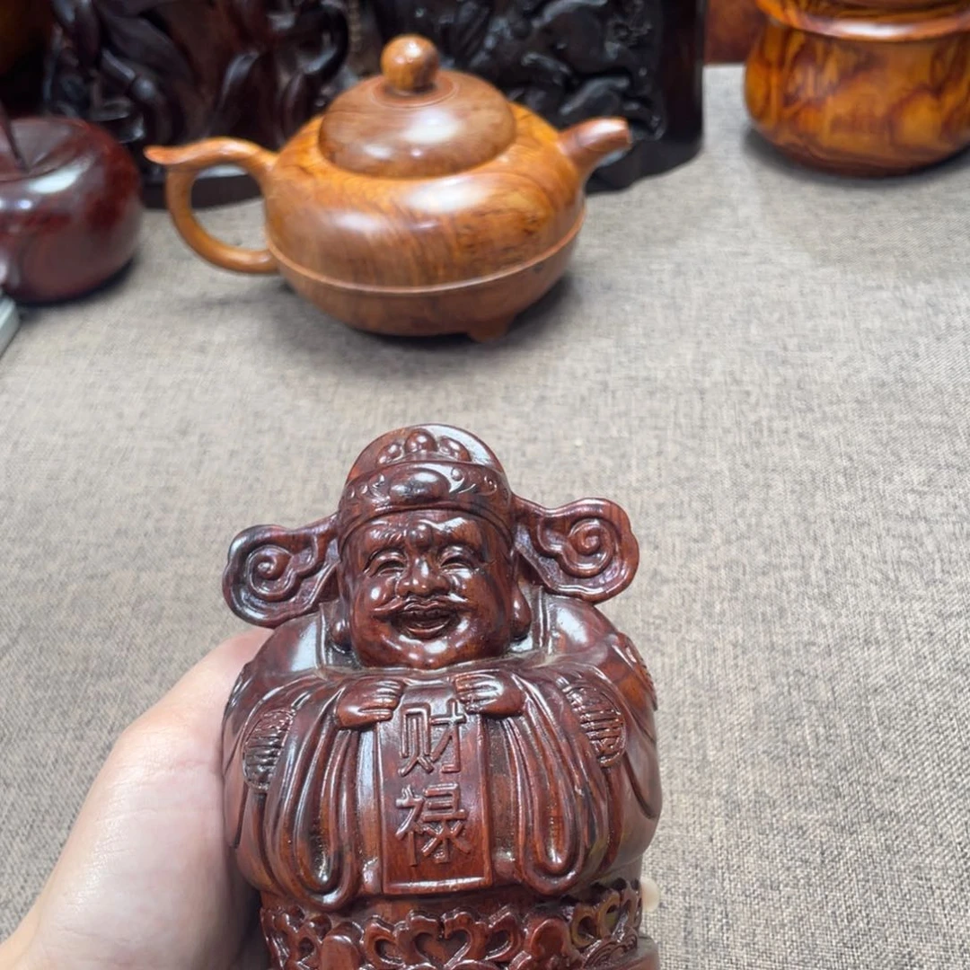 交趾黄檀（大红酸枝）财爷爷