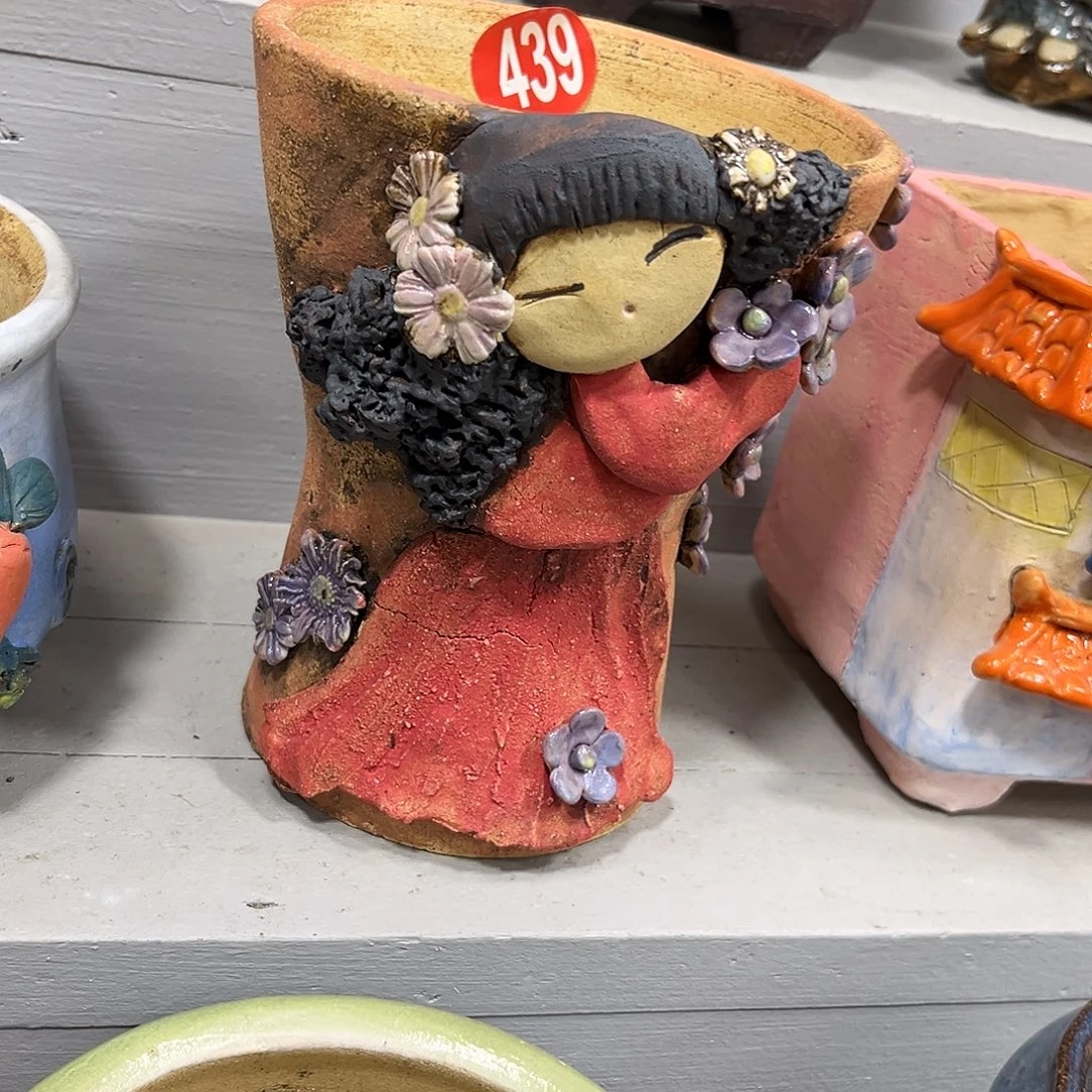微瑕439 号陶然花器手工花盆