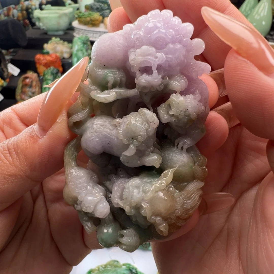 未镶嵌挂件翡翠天然缅甸