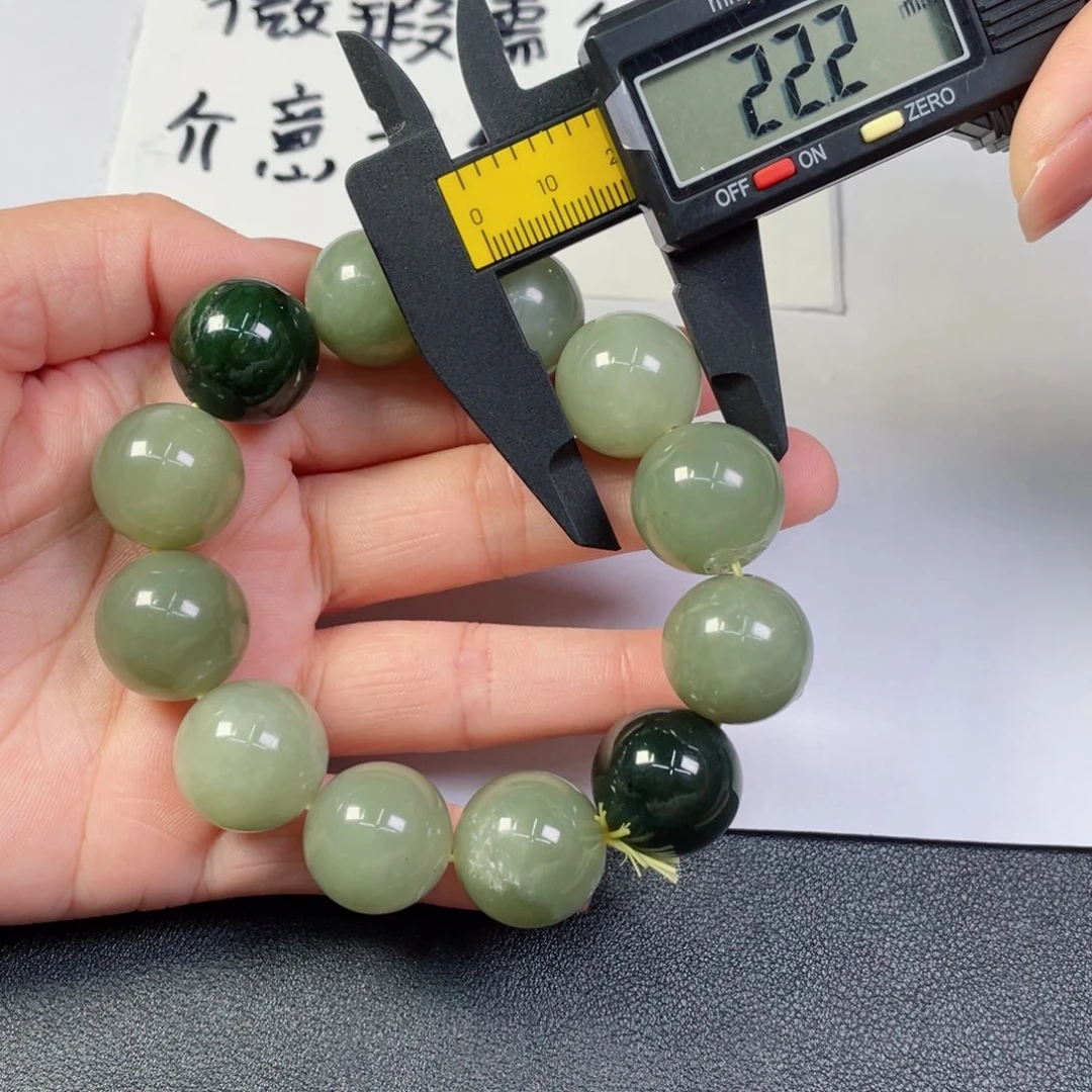 和田玉未镶嵌颈饰手串47