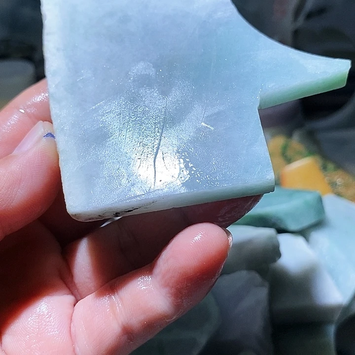 散珠翡翠边角料228