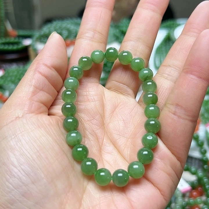 和田玉（碧玉）手串未镶嵌