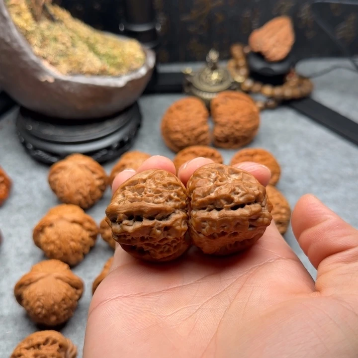 文玩核桃吊坠38蛤蟆