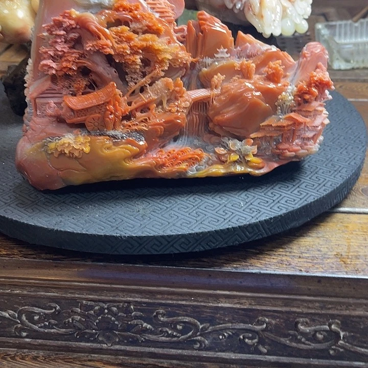寿山石满载而归摆件