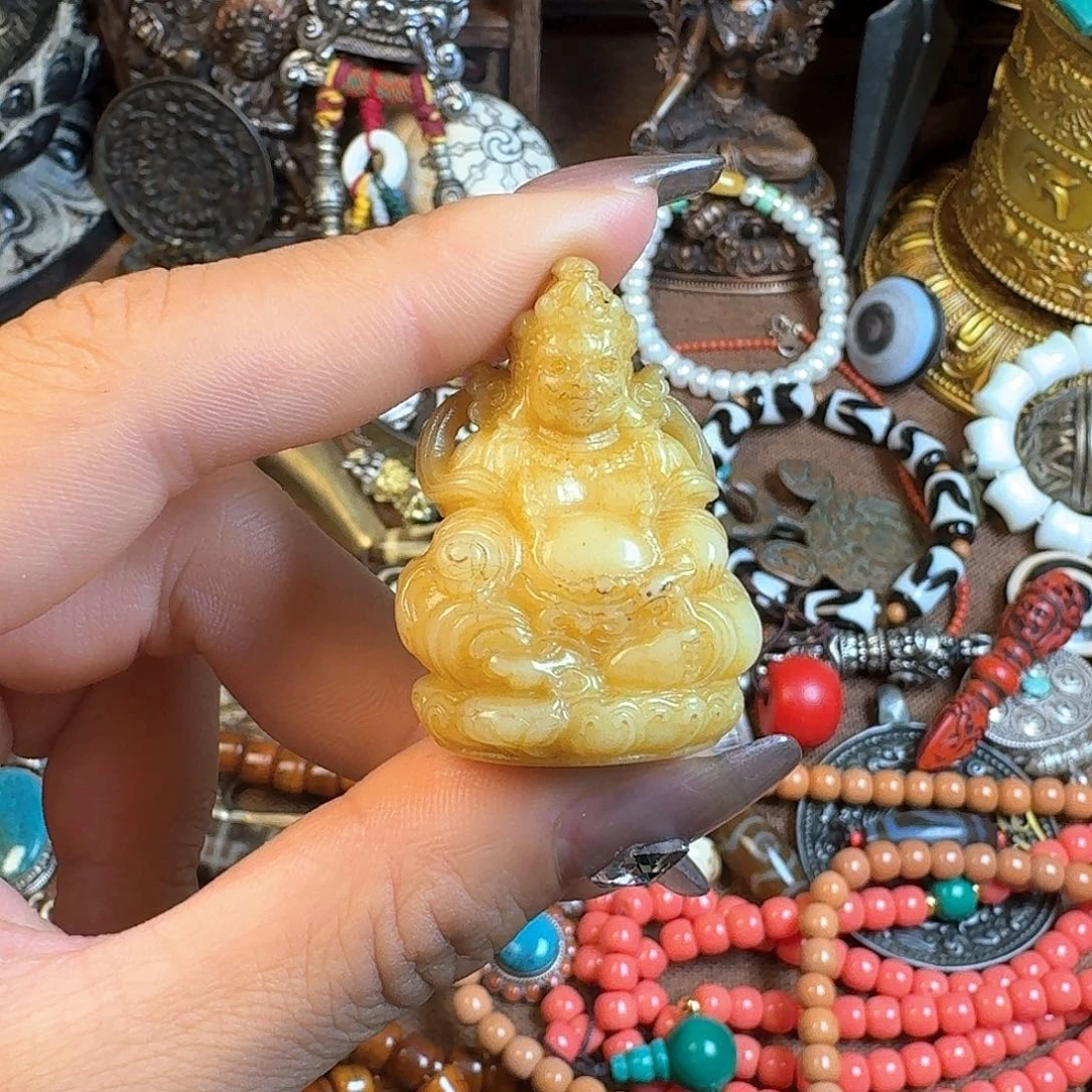 泥塑扎西德勒独特设计