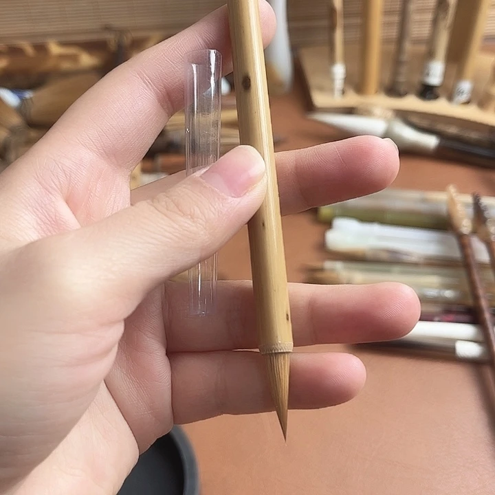 纯狼毫3支2.1湘妃竹