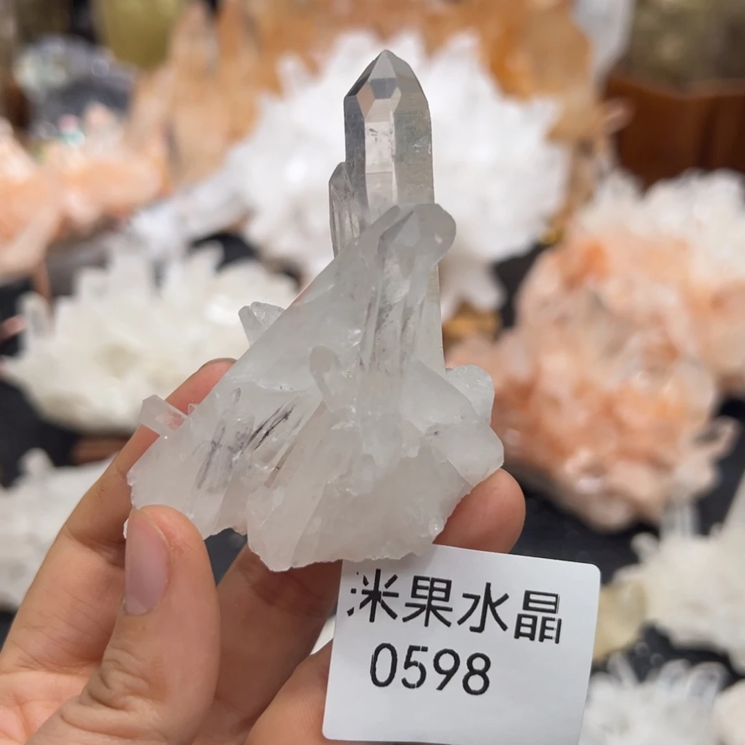 珠宝半成品水晶未镶嵌