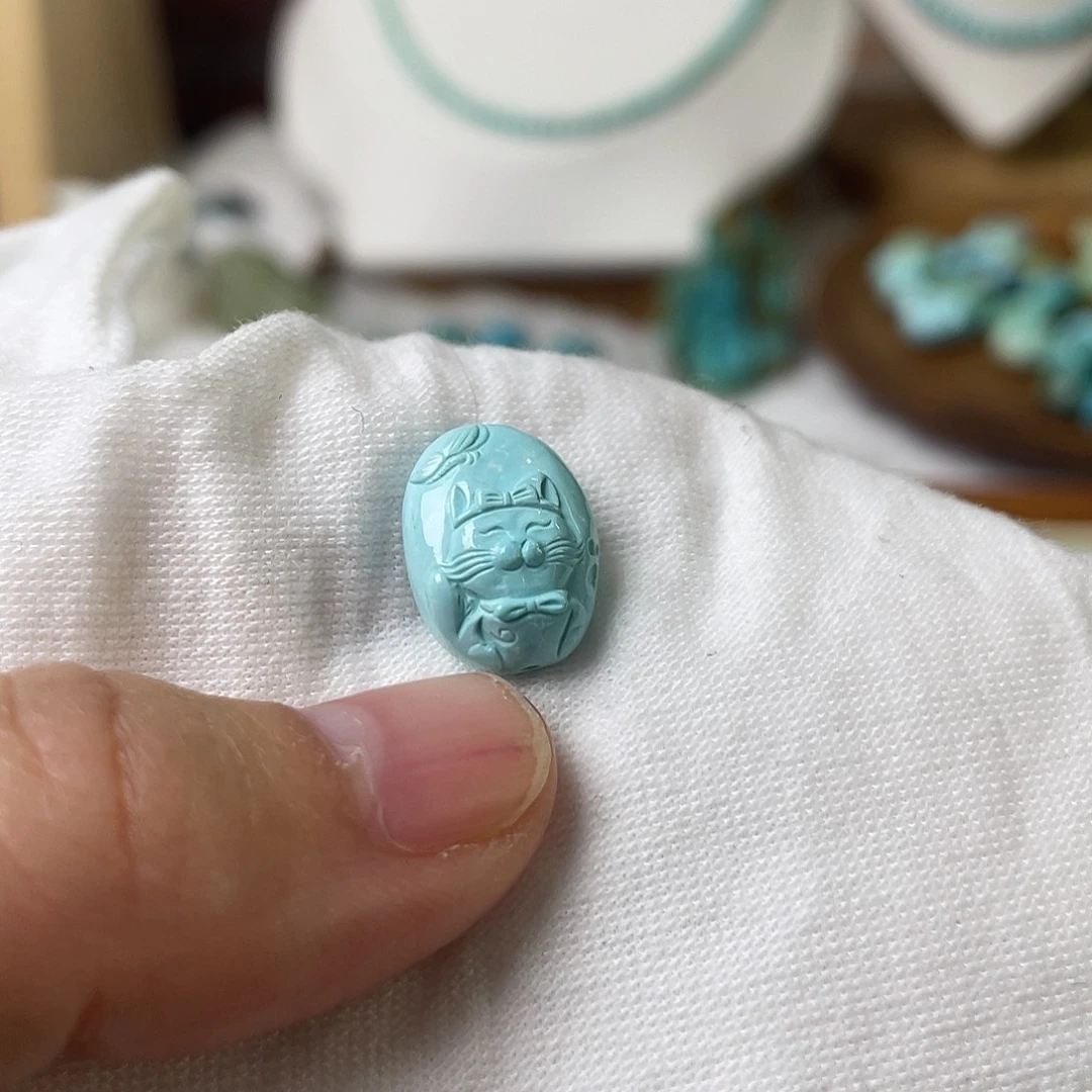 绿松石未镶嵌配饰