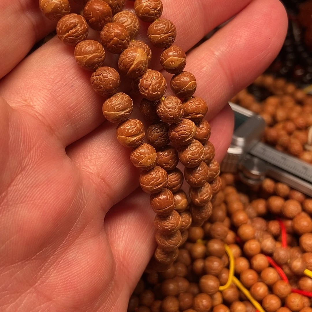 倚***雨凤眼菩提吊坠酸枣核