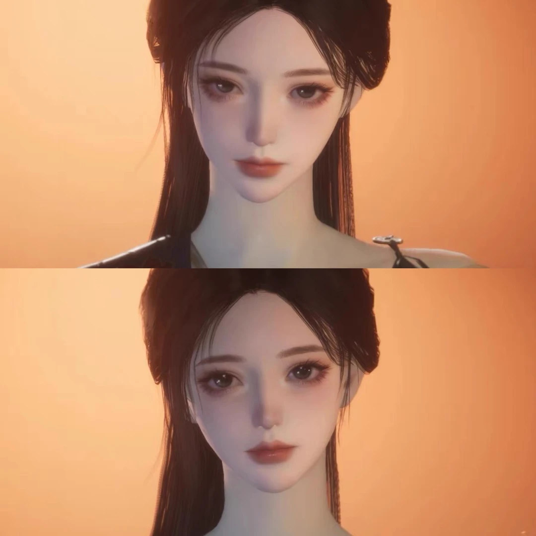 清纯小白花 燕云十六声端游手游通用女捏脸 全门派通用