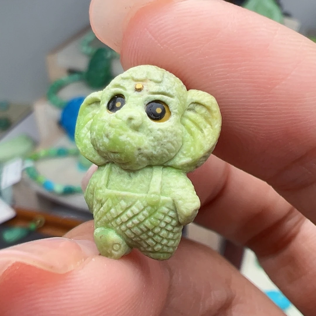 绿松石未镶嵌主播万珍