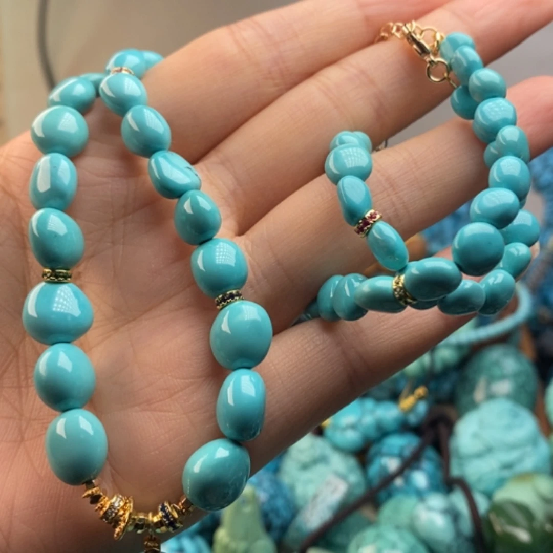 【闪购商品】未镶嵌绿松石珠宝半成品