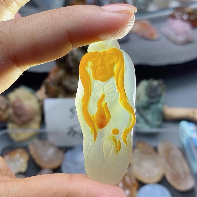 【闪购商品】未镶嵌吊坠定制玛瑙