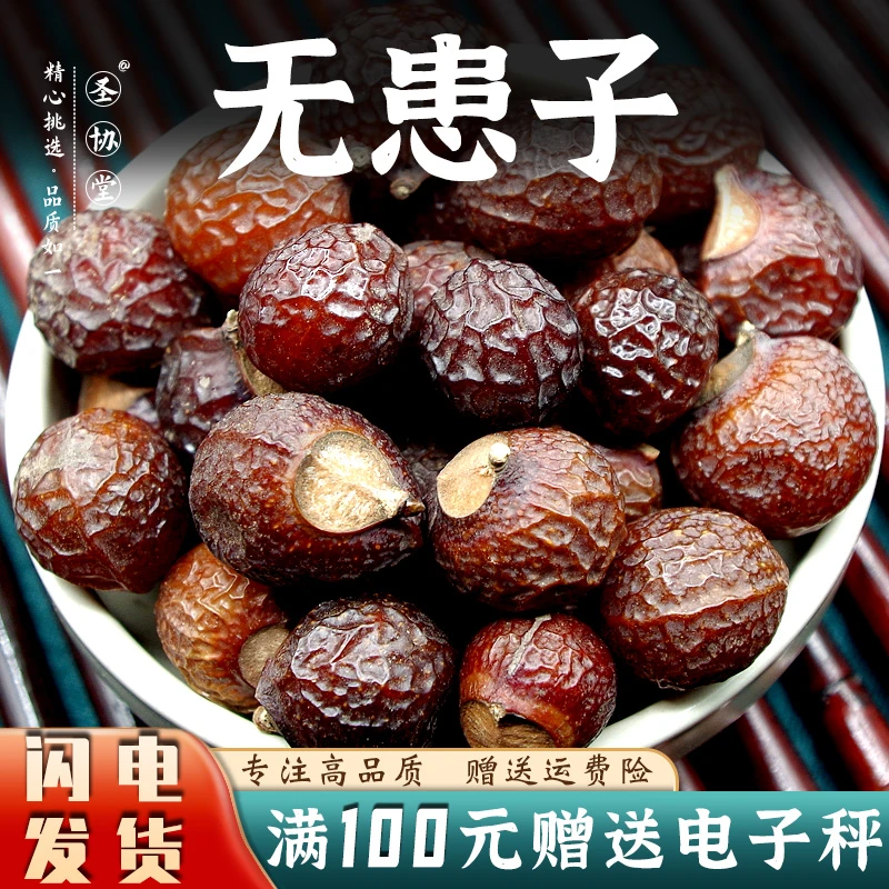 去核无患子肉 洗手果 洗碗果 肥皂果 另售 皂荚 首乌 侧柏叶 豆蔻