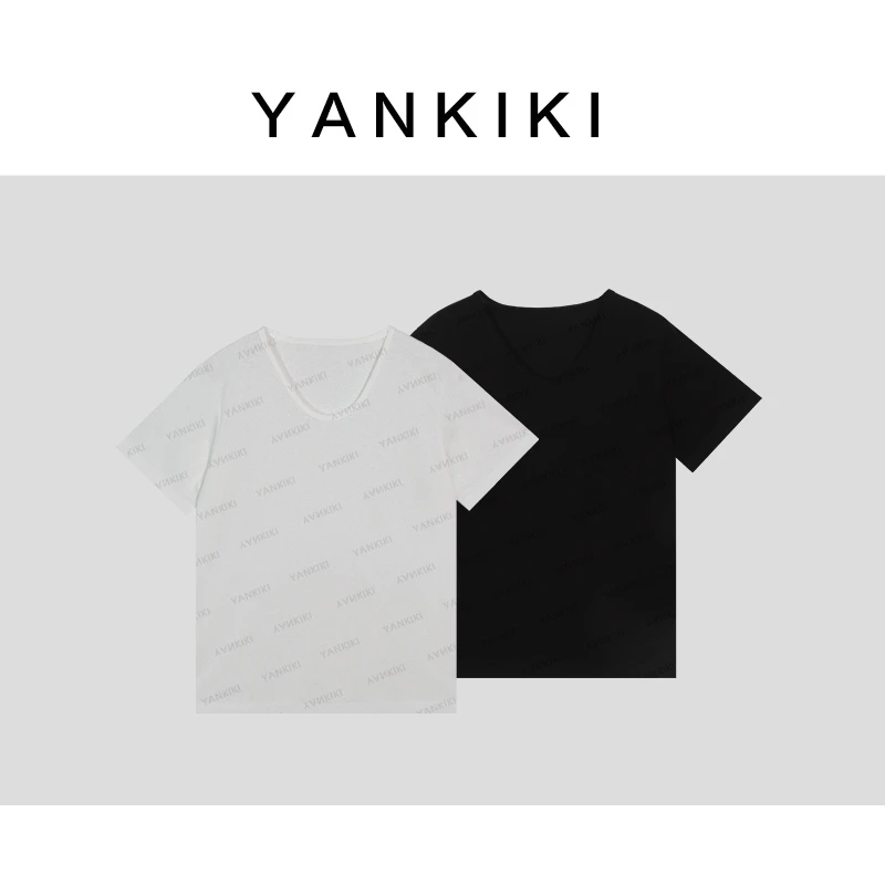 松弛鸡心领TEE YANKIKI 2025夏季款NEW