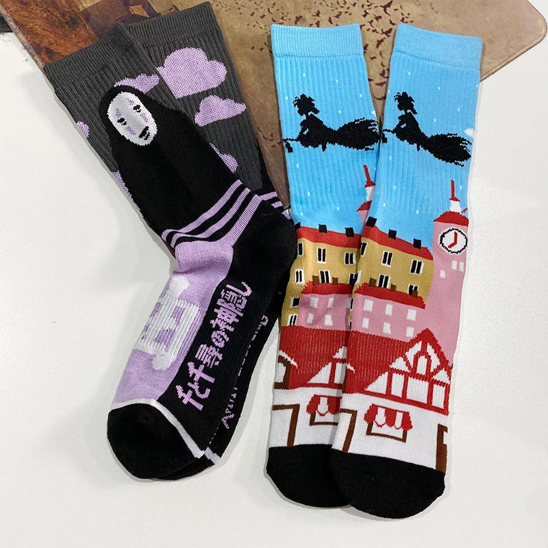 【时髦滑板袜】日单毛巾底秋冬保暖男袜女袜中筒厚实棉袜
