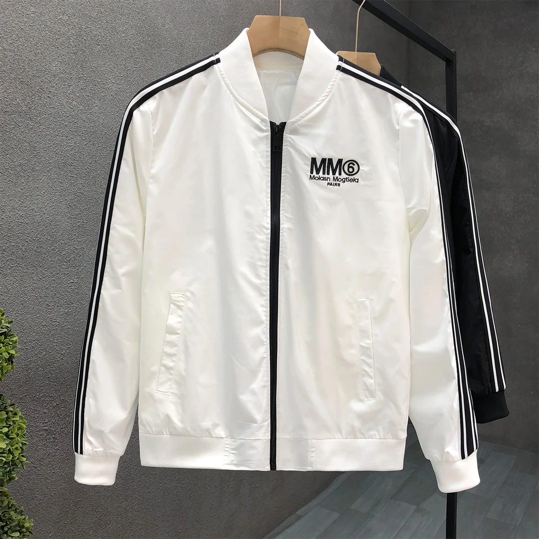 维麦帕通WENMAPAETON流行刺绣夹克男款潮牌休闲新款男士春秋季