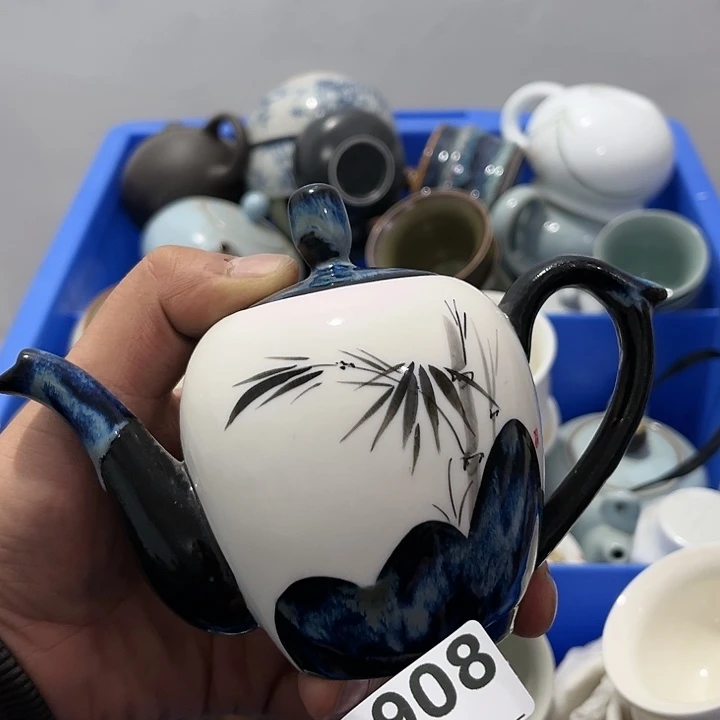 茶具默认微瑕瓷器、茶具、壶、摆件，介意勿拍