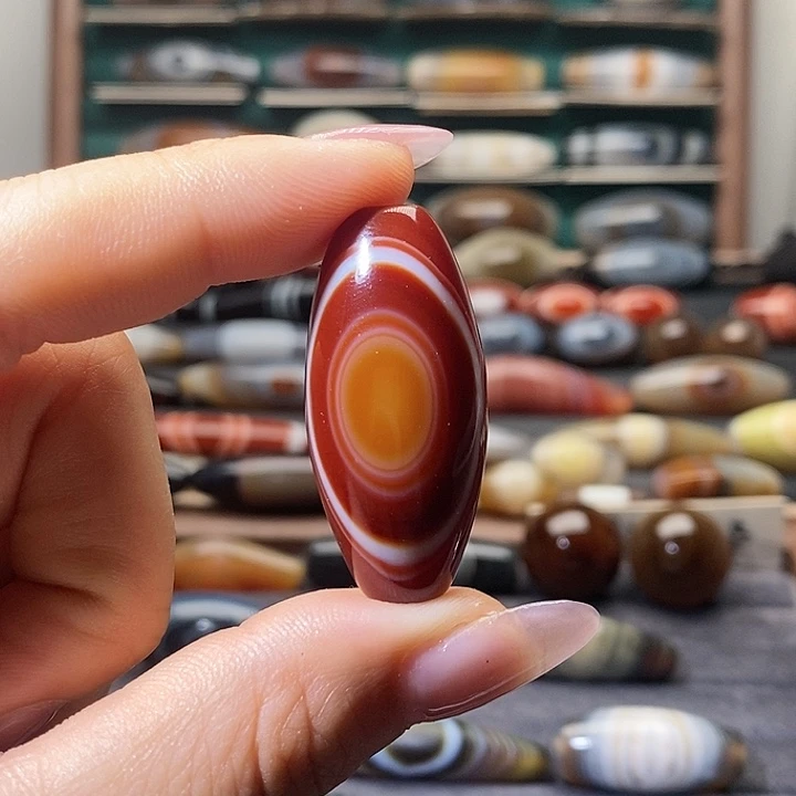 玛瑙/玉髓未镶嵌吊坠(不含链)