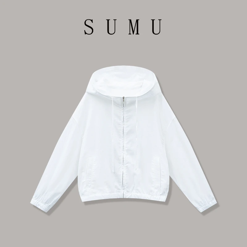 宿慕SUMU 女款外套 3-23 春季2025新款时尚百搭休闲外套M000PL