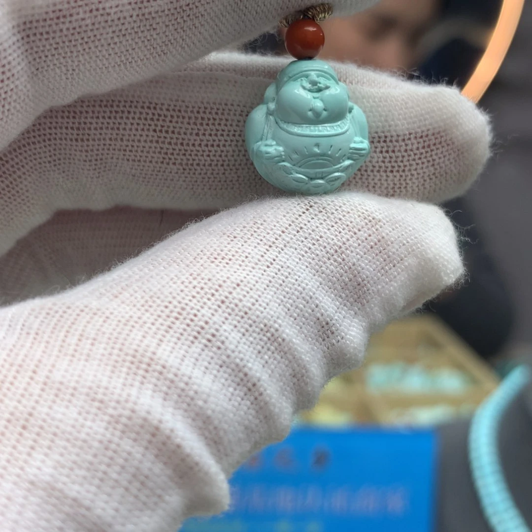 绿松石挂件未镶嵌