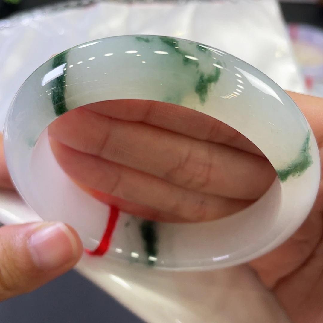 未镶嵌手镯翡翠50号正圈