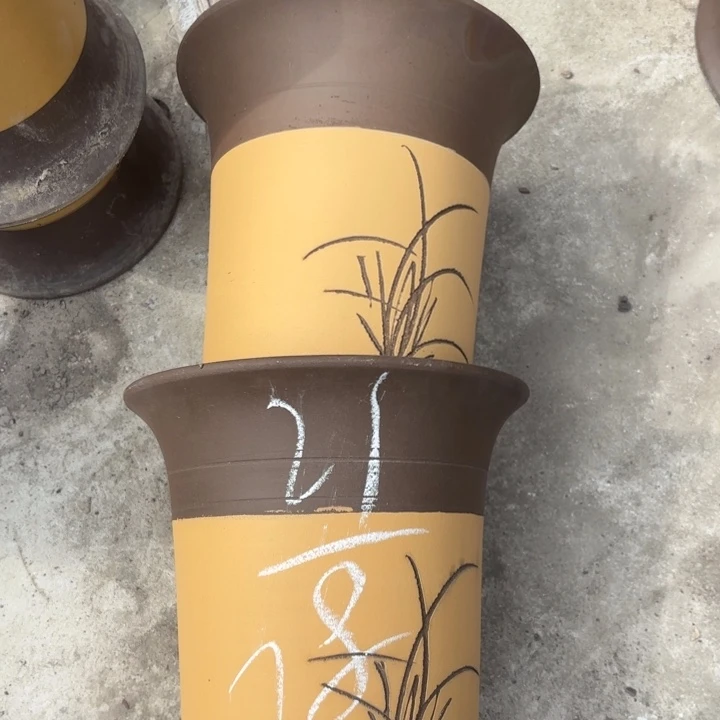紫砂花盆紫砂的颜色