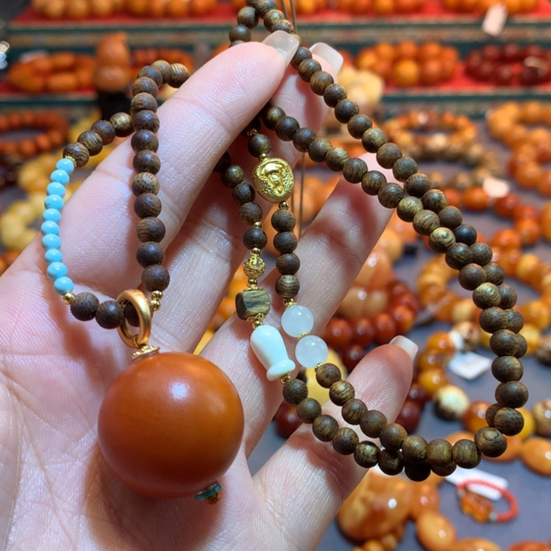 【闪购商品】未镶嵌吊坠(赠链)蜜蜡