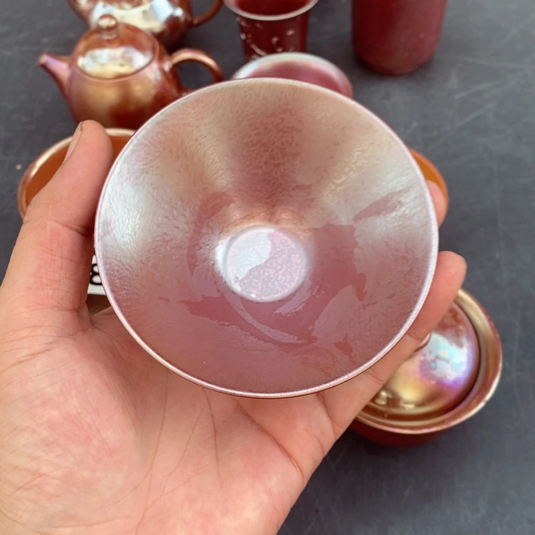 柴烧柴烧茶具陶瓷，