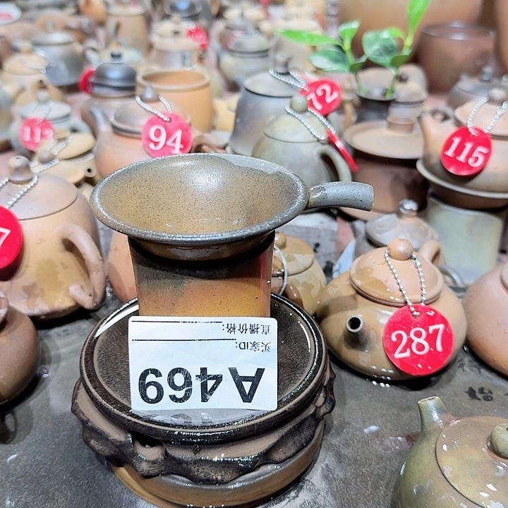 茶壶紫砂坭兴陶柴烧