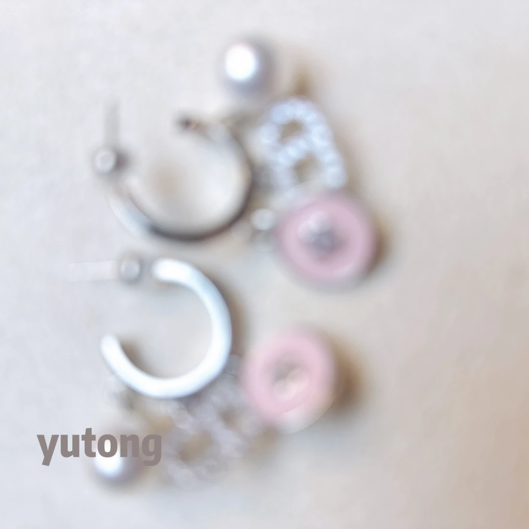 铜合金锆石耳饰 【雨桐轻奢饰品】设计款耳环YT03430