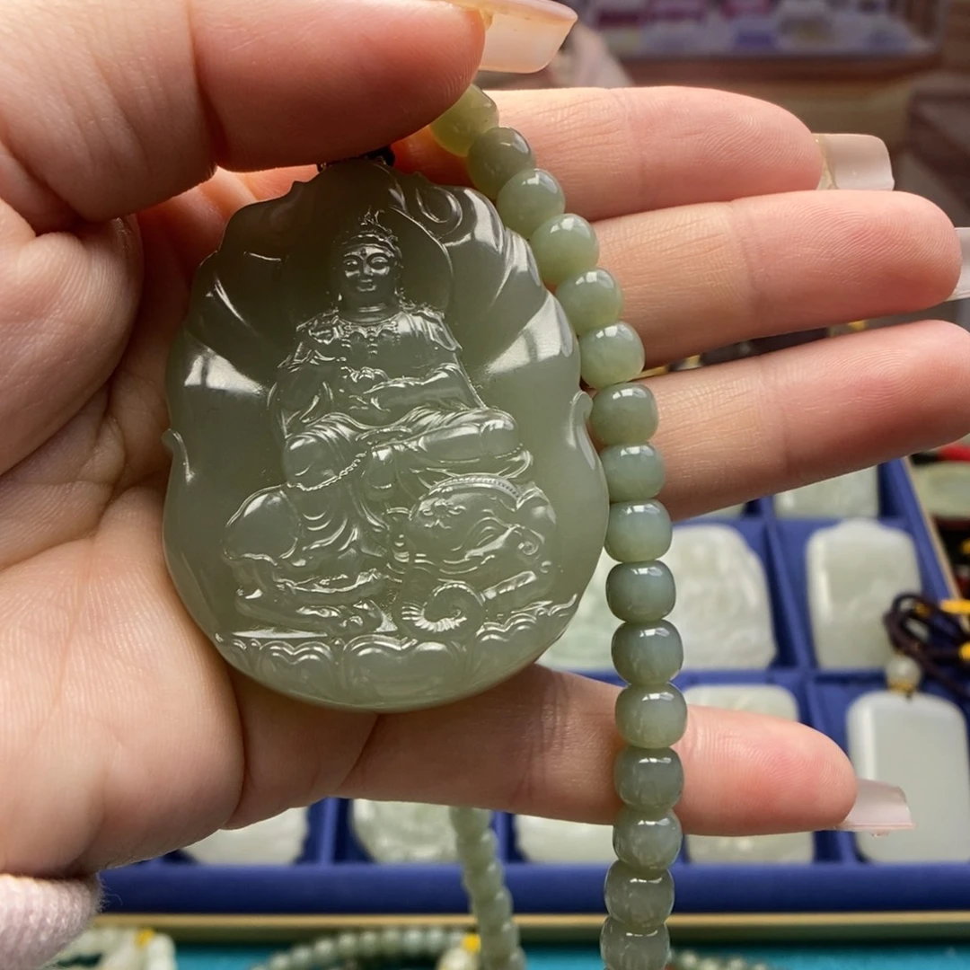 和田玉颈饰未镶嵌佐*