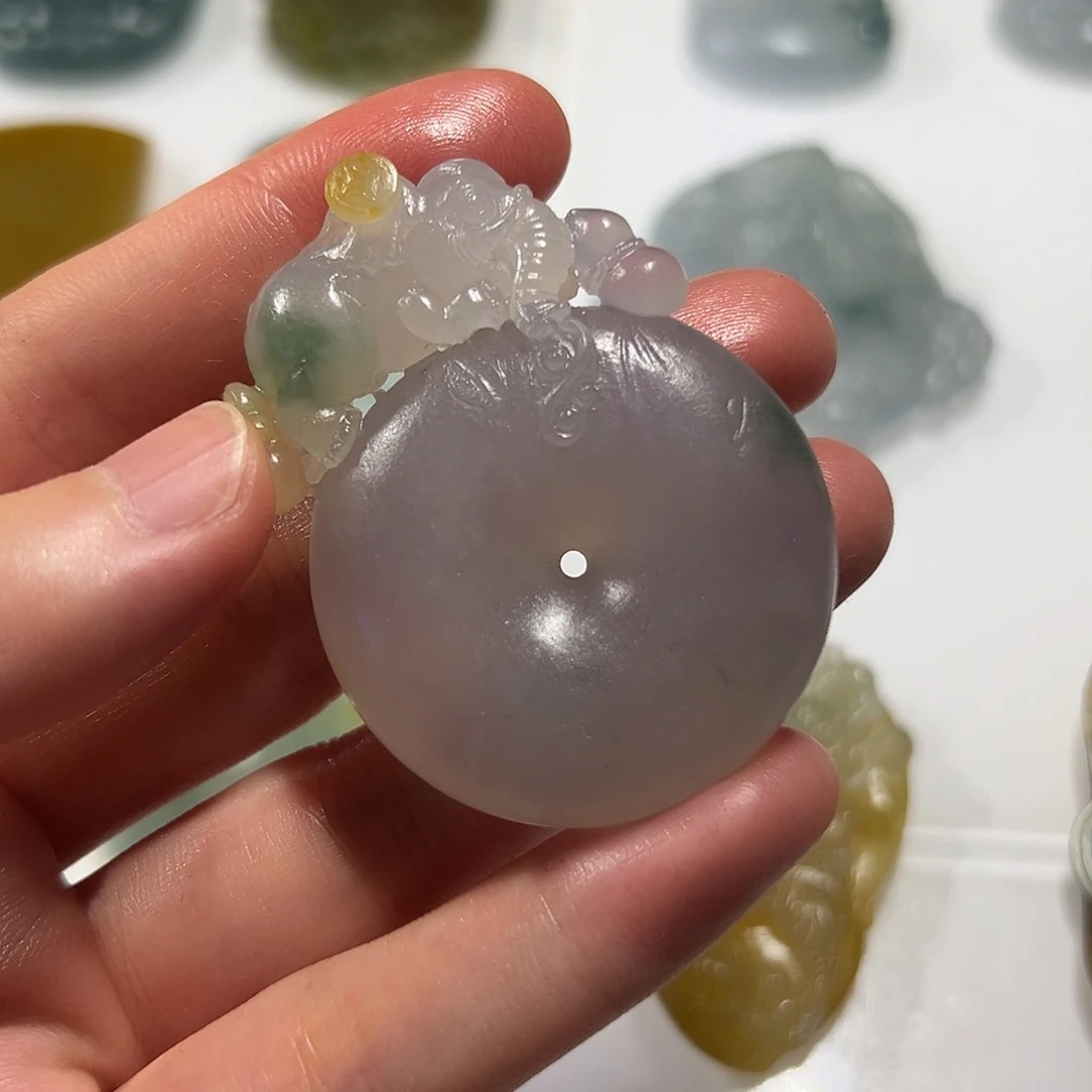 未镶嵌定制翡翠挂件