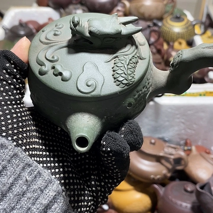 紫砂茶壶全裂漏水