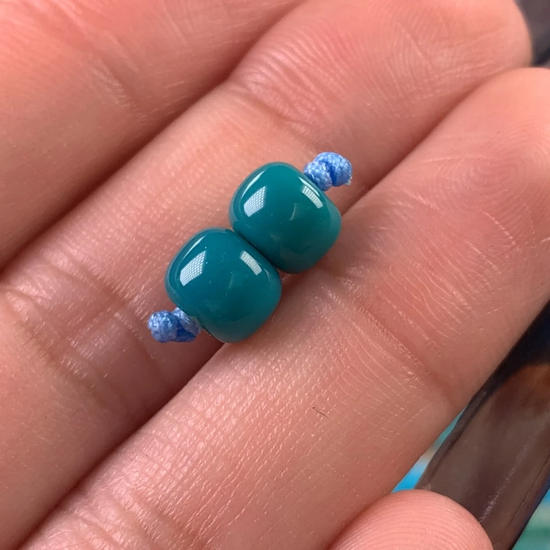 绿松石未镶嵌珠宝奇石7mm