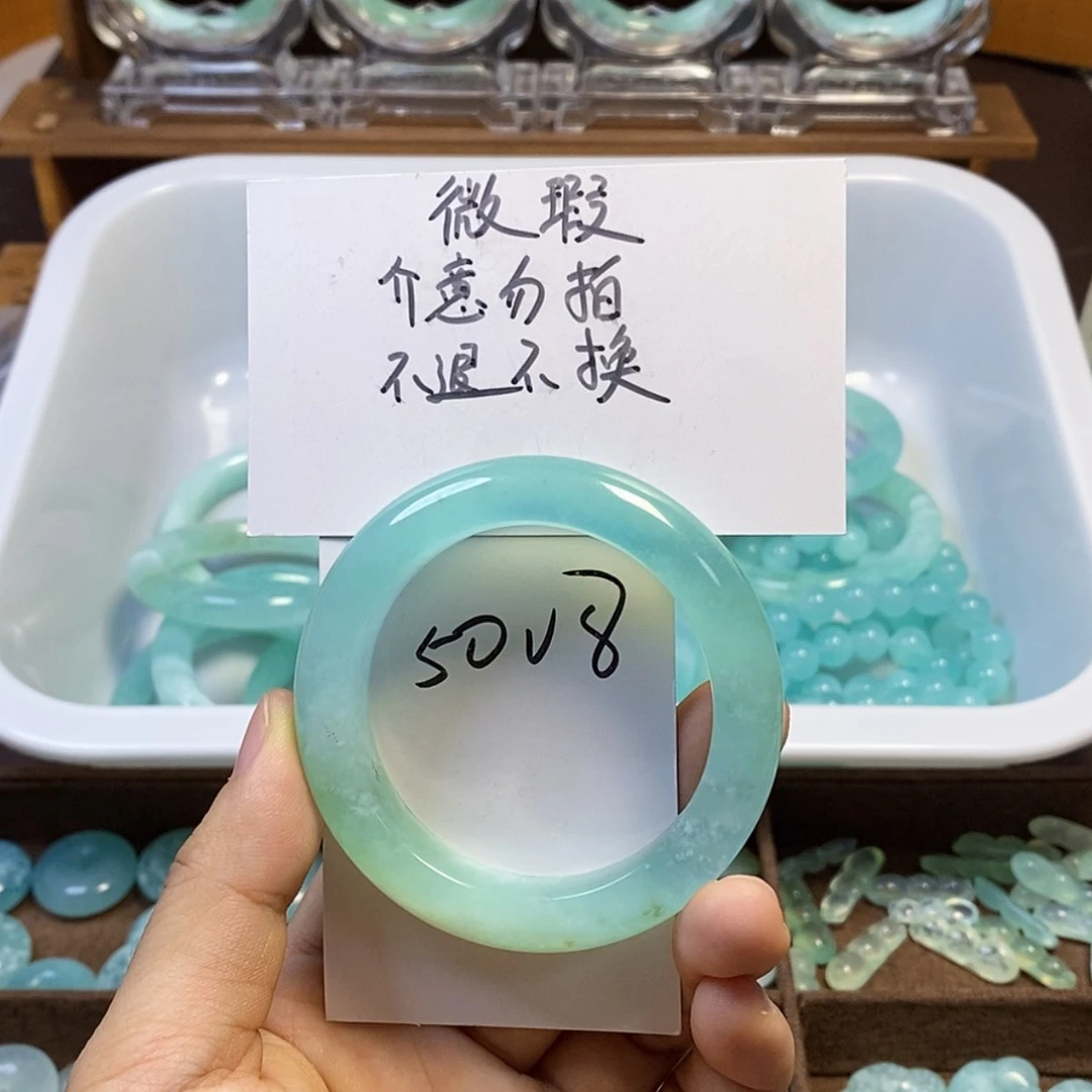 【闪购商品】蛇纹石玉手镯未镶嵌✨**✨