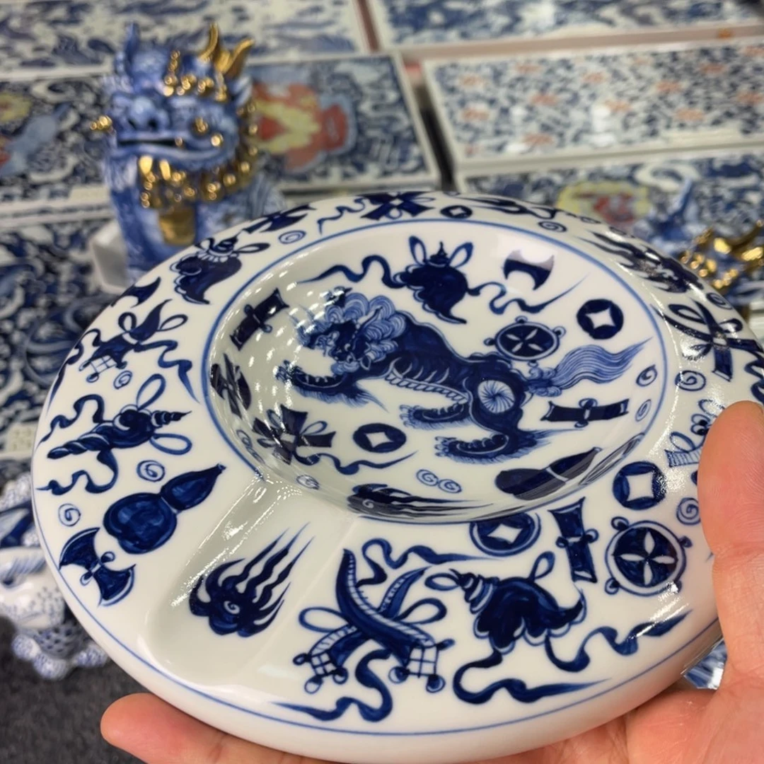 如***河景德镇陶瓷手工手绘