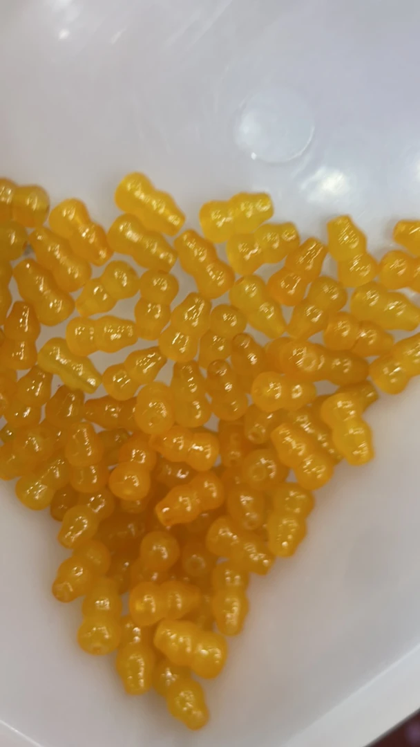 天然珠宝玉石 鸡油黄葫芦A554  15颗（赠弹力绳）