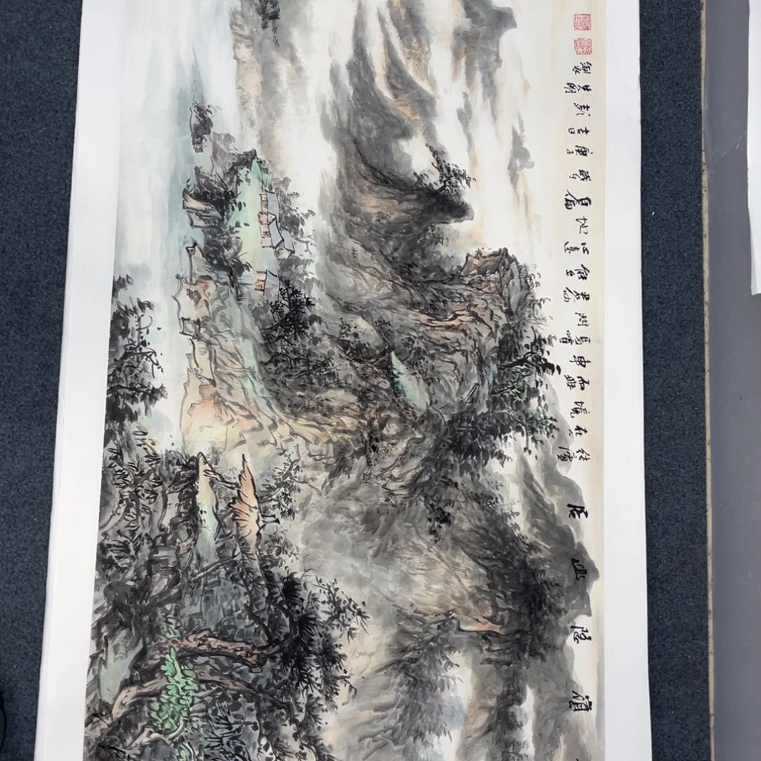 国画手绘画作品和绘画