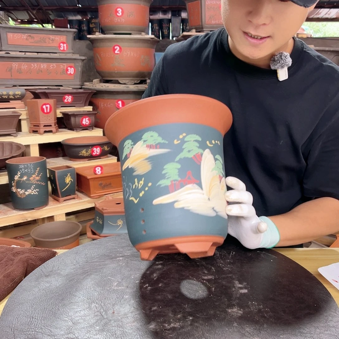 紫砂花盆工厂直发