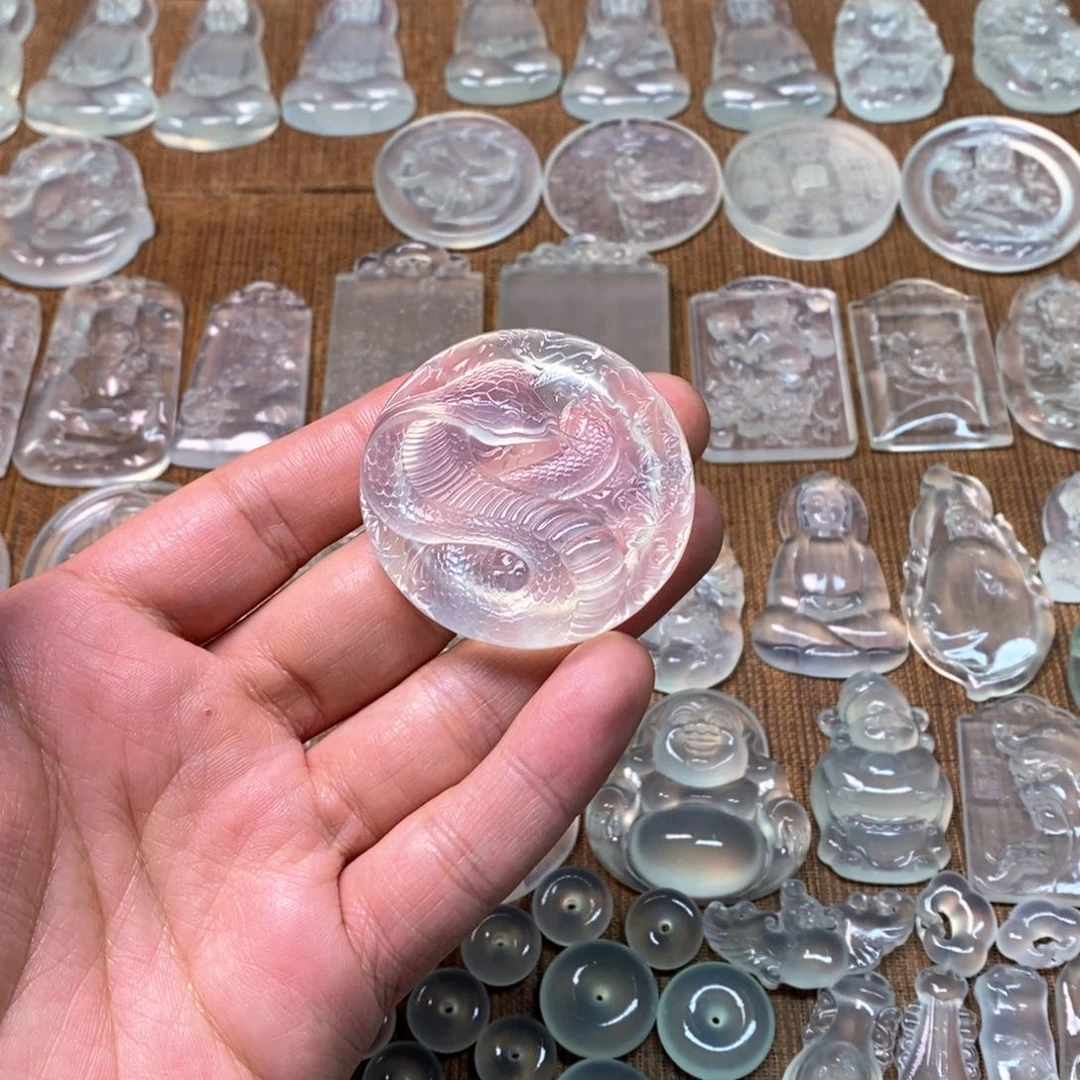 岫玉吊坠(不含链)未镶嵌柒*太