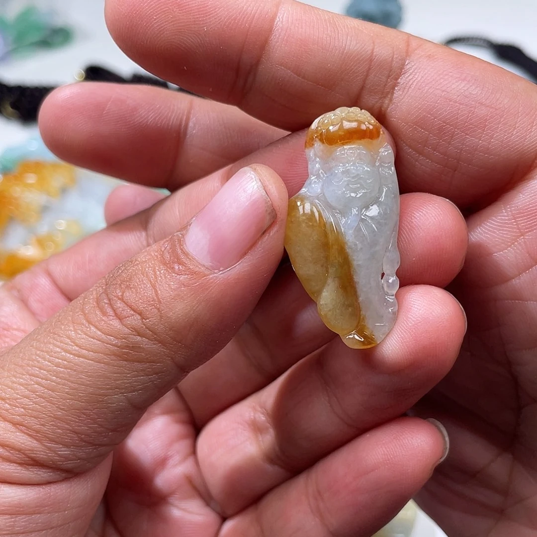 颈饰未镶嵌翡翠翡玉缘翡翠