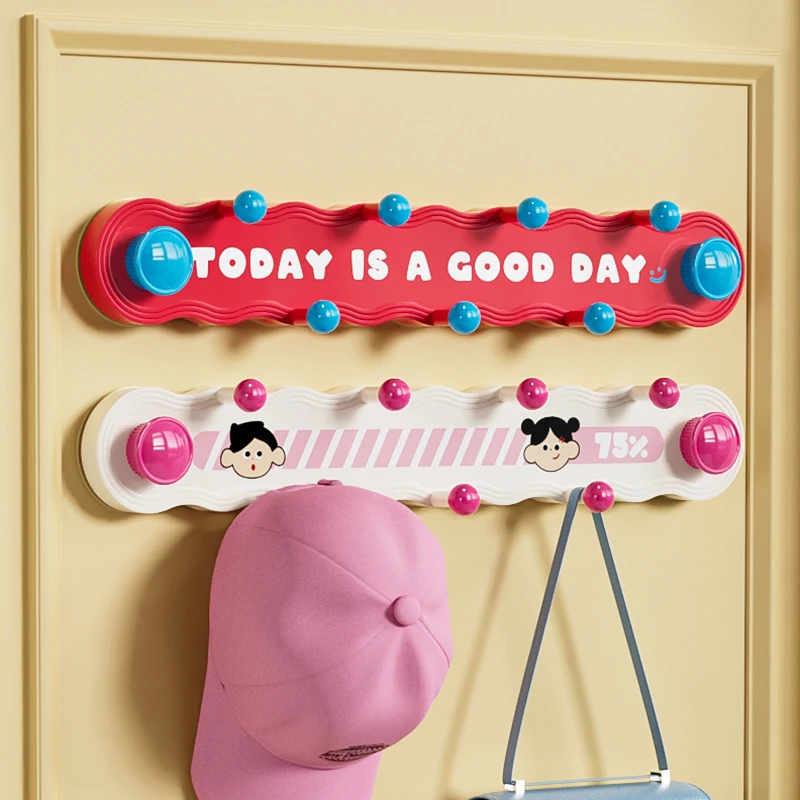 多巴胺旋转吸盘联排挂钩免打孔强力承重浴室厨房玄关卧室门后粘钩