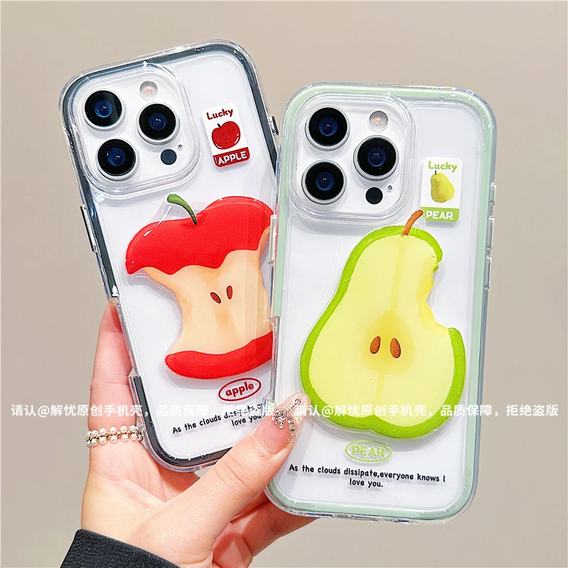 三合一炫彩适用苹果16/iPhone/华为/手机壳15/14防摔Pura70爆款潮