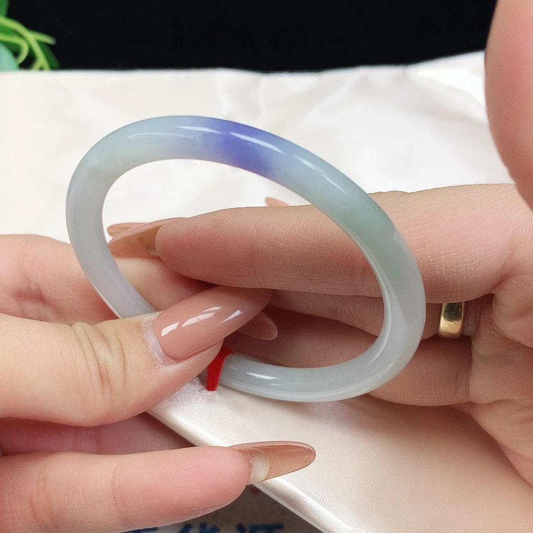 未镶嵌手镯翡翠51圈口 1900