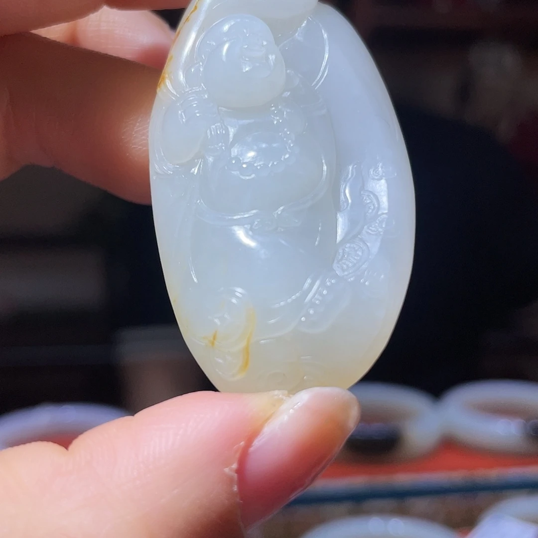 和田玉（子料）未镶嵌颈饰