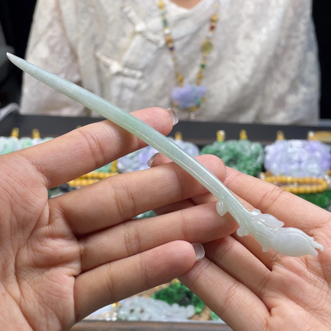 颈饰未镶嵌翡翠代编织